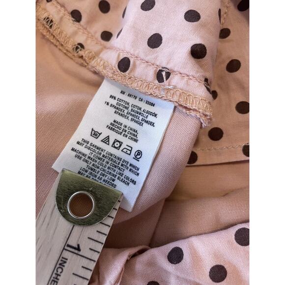 Pilcro and the Letterpress Hyphen Pants Sz No 25 Relaxed Sunwashed Orange Pink - Picture 7 of 9